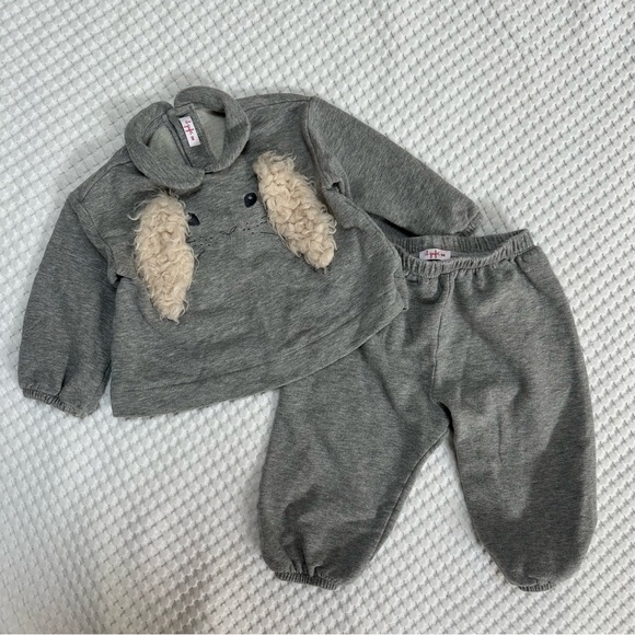 Il Gufo Bunny Sweatsuit